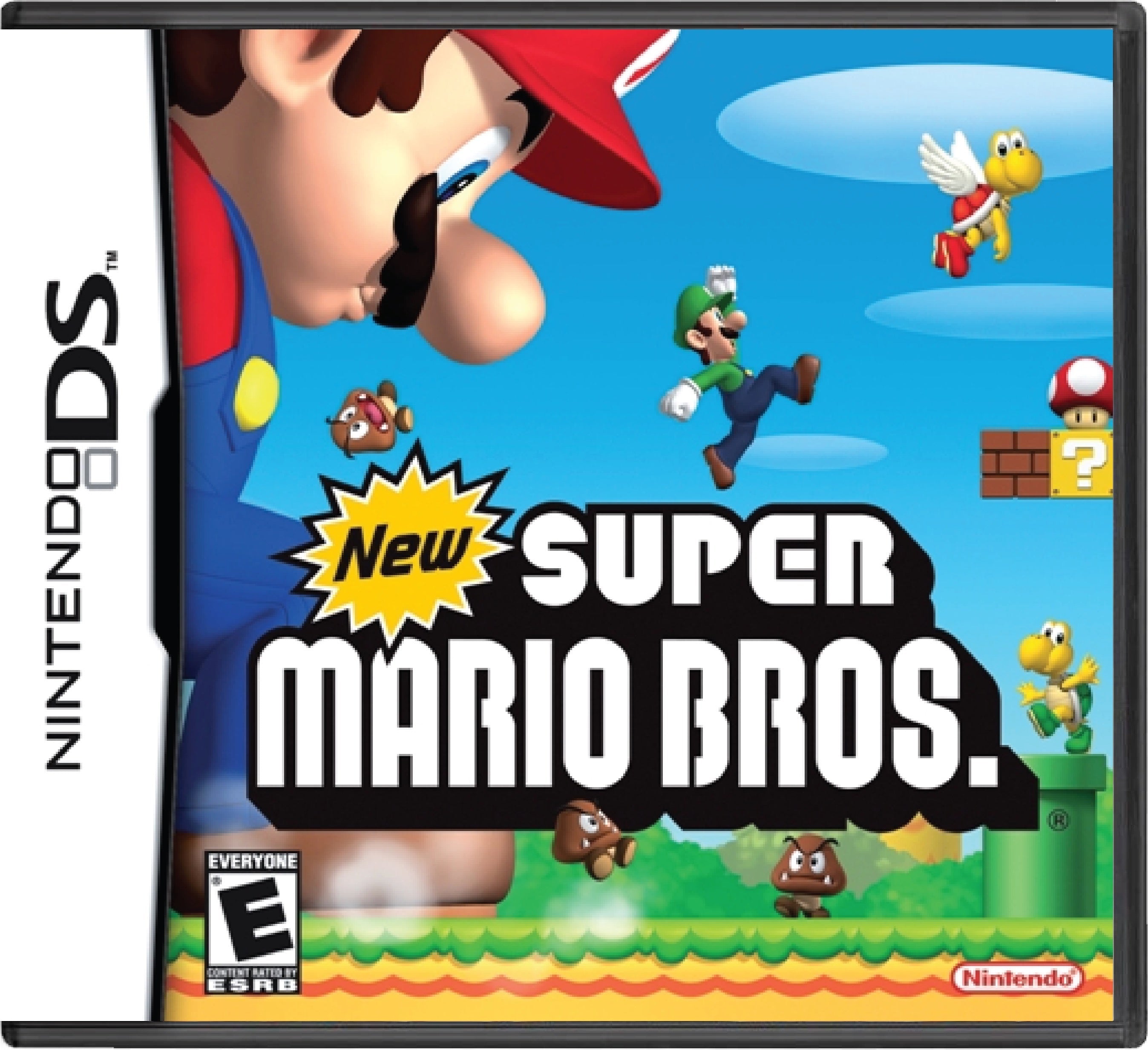 New Super Mario Bros Cover Art