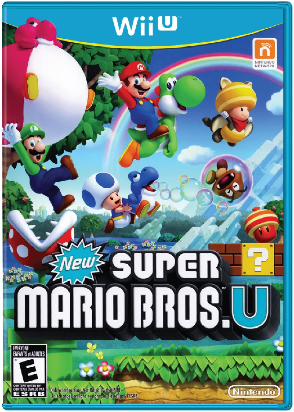 New Super Mario Bros. U Cover Art and Product Photo