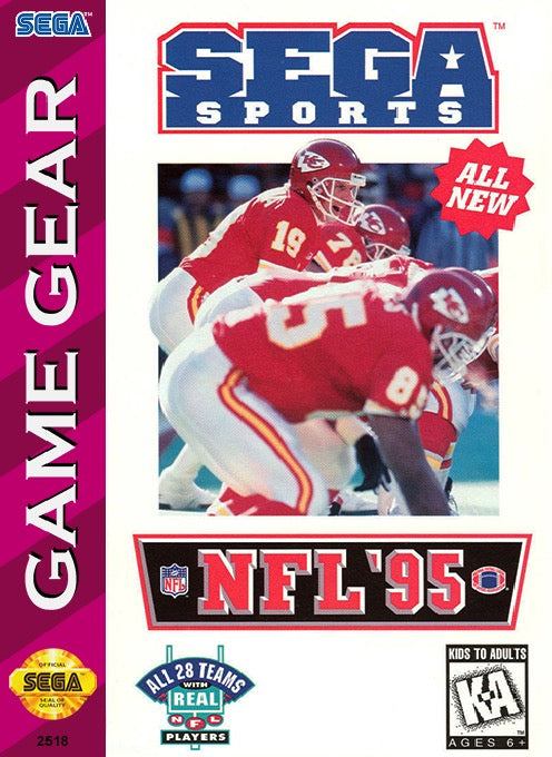 NFL 95 Cover Art