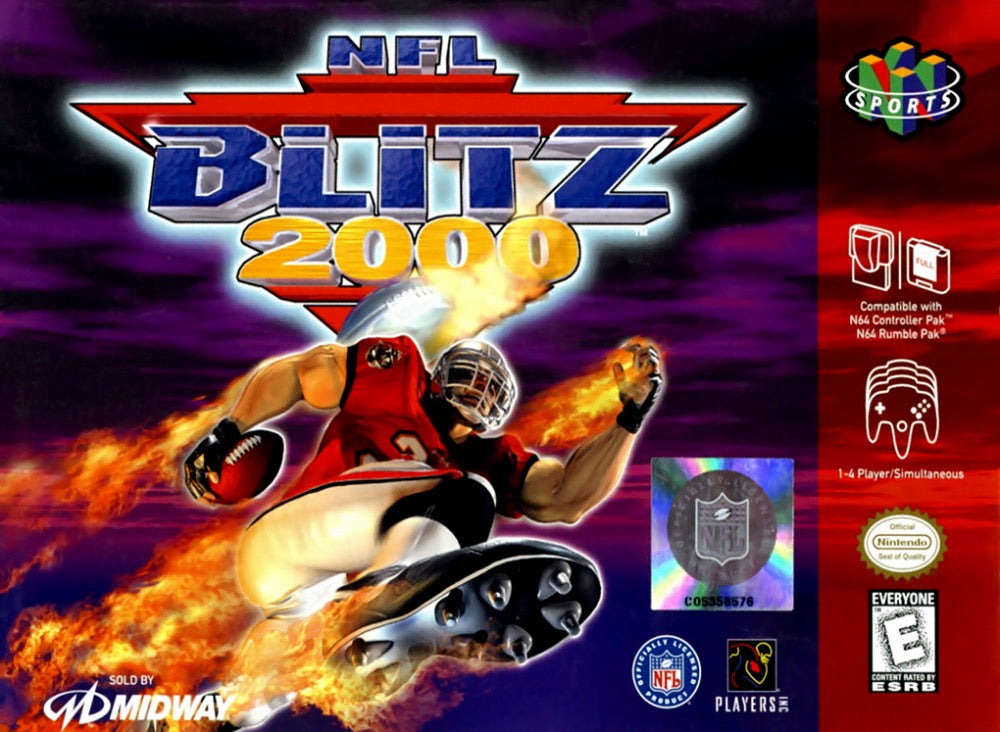 NFL Blitz 2000 - Nintendo N64