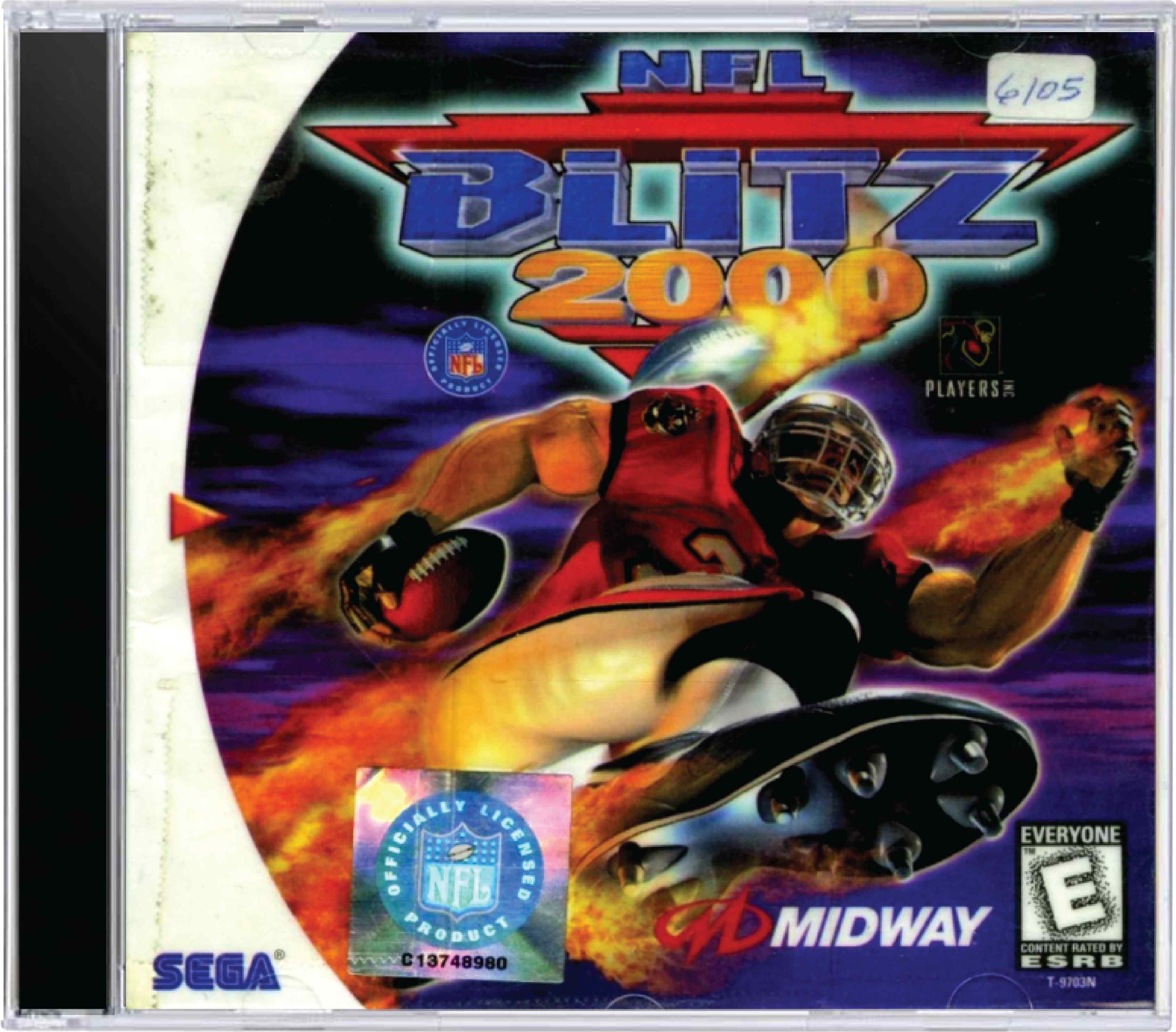 NFL Blitz 2000 Cover Art