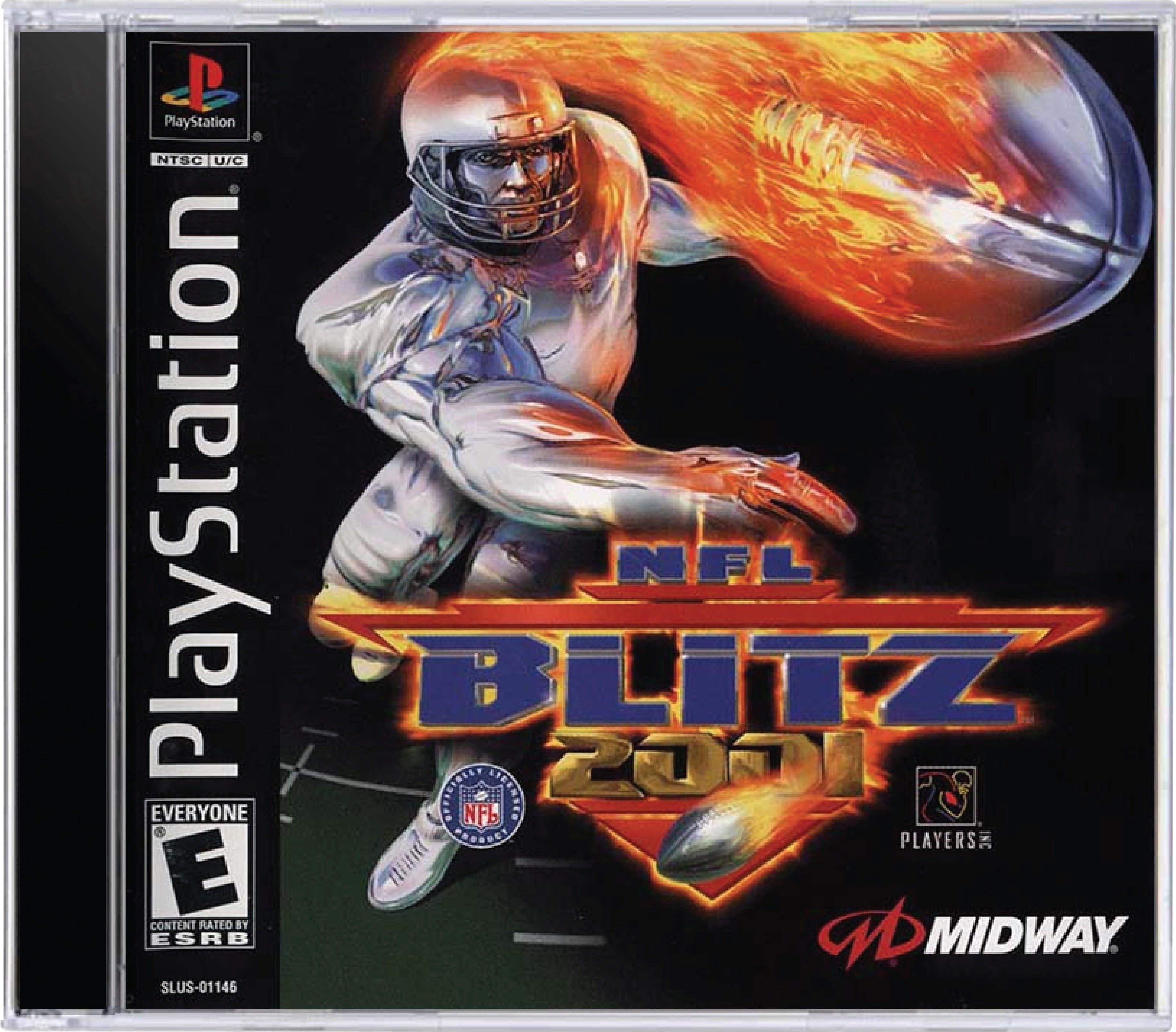 NFL Blitz 2001 Cover Art and Product Photo