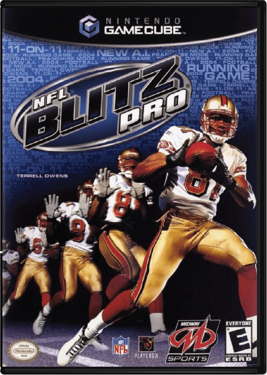 NFL Blitz Pro Cover Art and Product Photo
