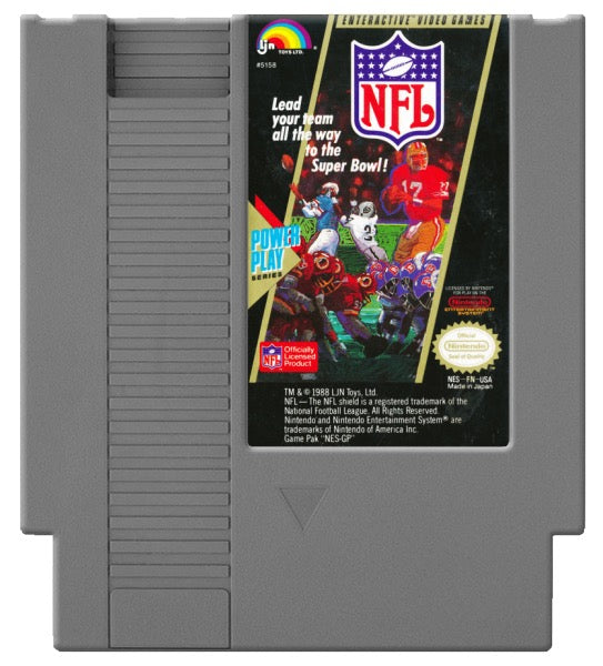 NFL Football Cover Art and Product Photo