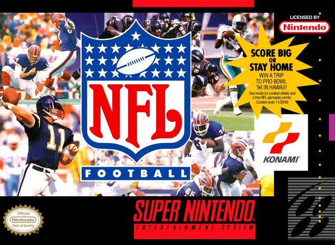 NFL Football Cover Art