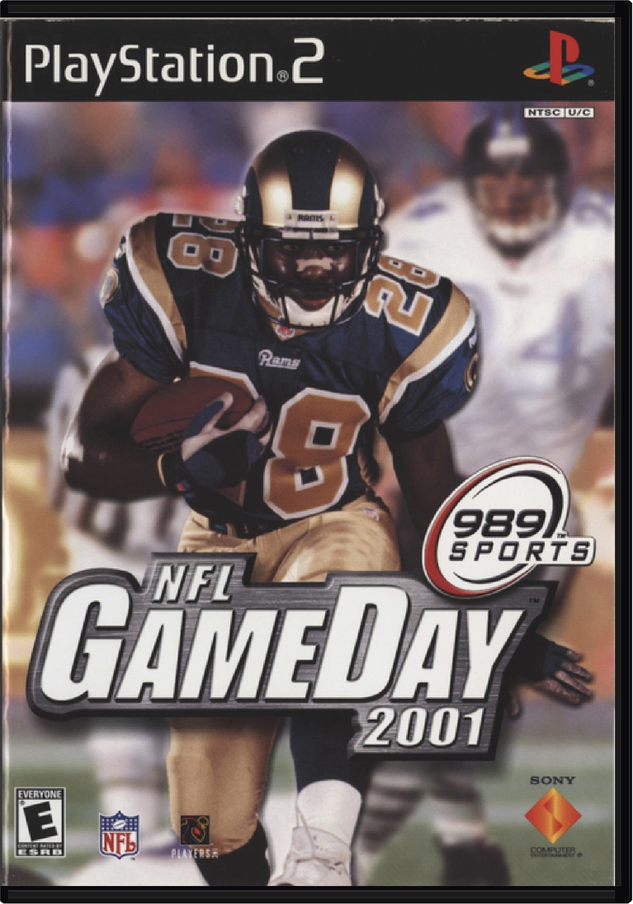 NFL GameDay 2001 Cover Art and Product Photo