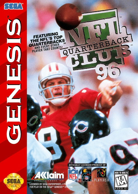 NFL Quarterback Club 96 Cover Art