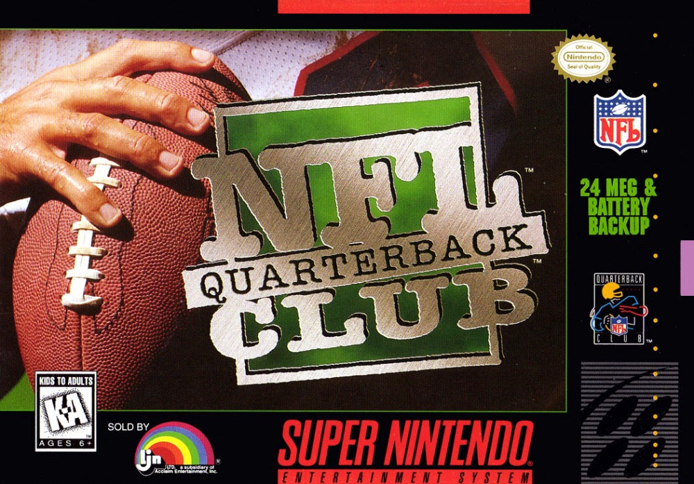NFL Quarterback Club Cover Art