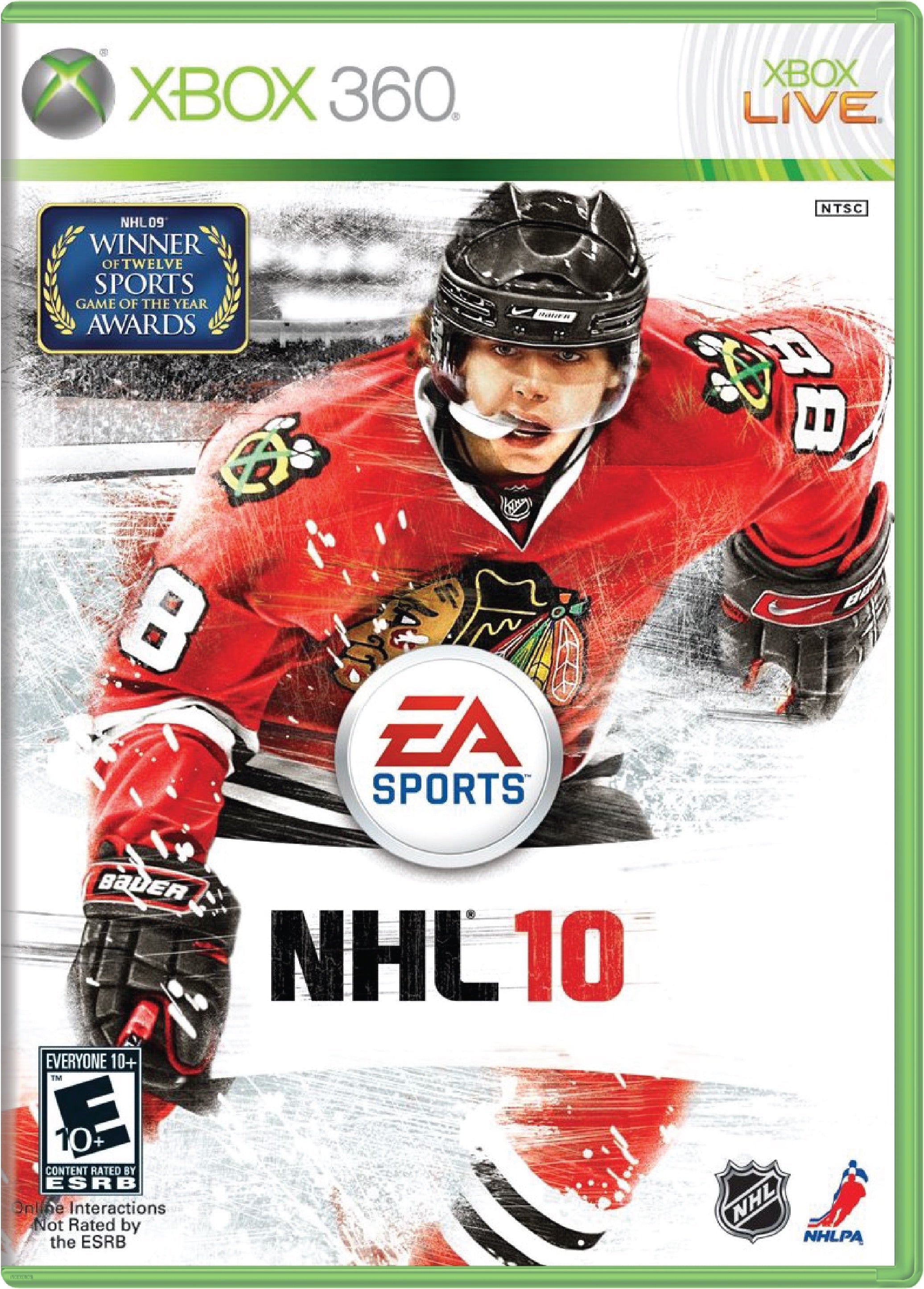 NHL 10 Cover Art