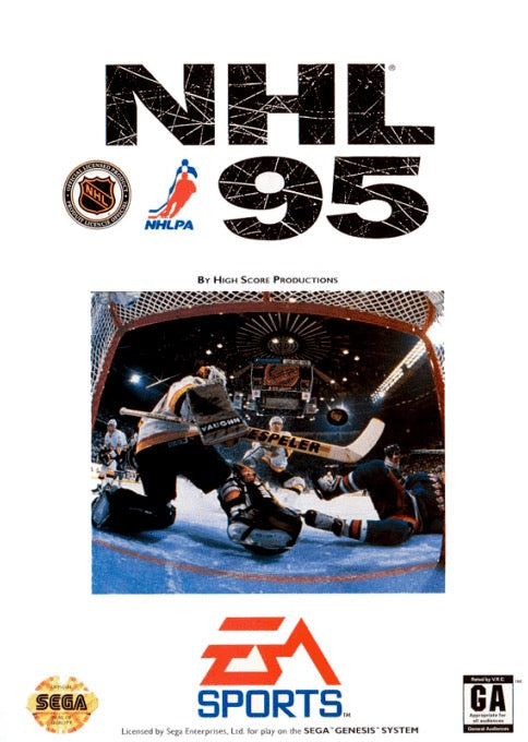 NHL 95 Cover Art