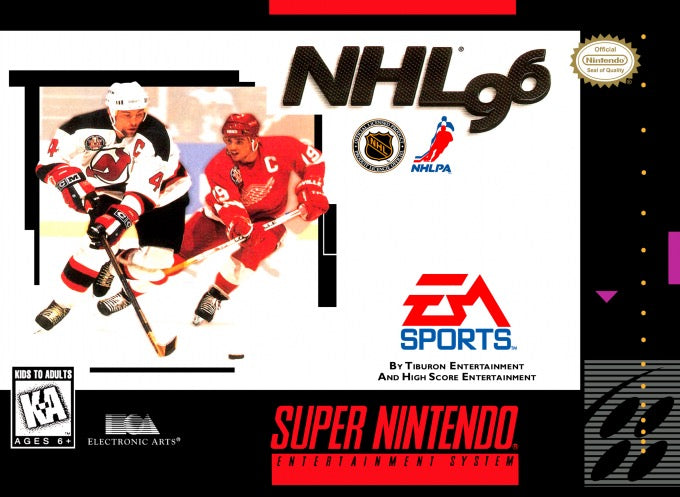 NHL 96 Cover Art