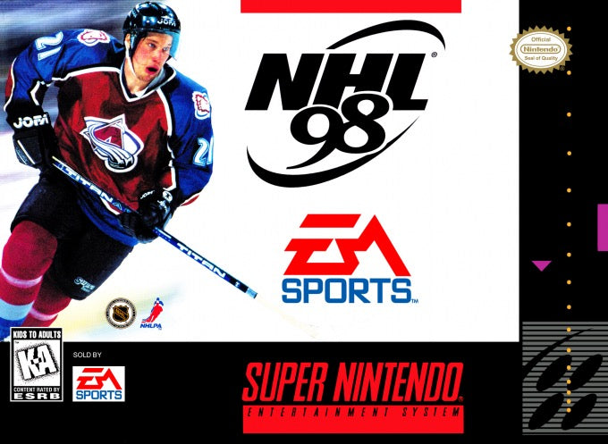 NHL 98 Cover Art