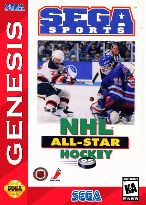 NHL All-Star Hockey 95 Cover Art