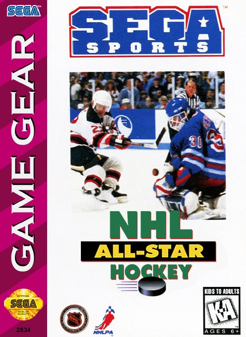 NHL All-Star Hockey Cover Art