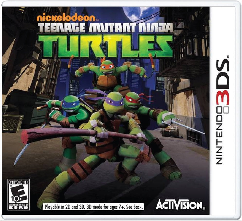 Nickelodeon Teenage Mutant Ninja Turtles Cover Art