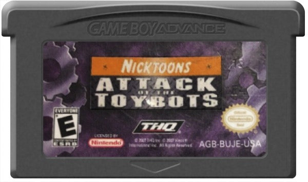 Nicktoons Attack of the Toybots Cartridge