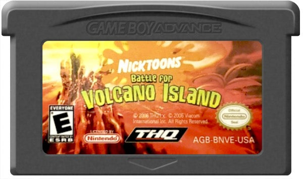 Nicktoons Battle for Volcano Island Cartridge