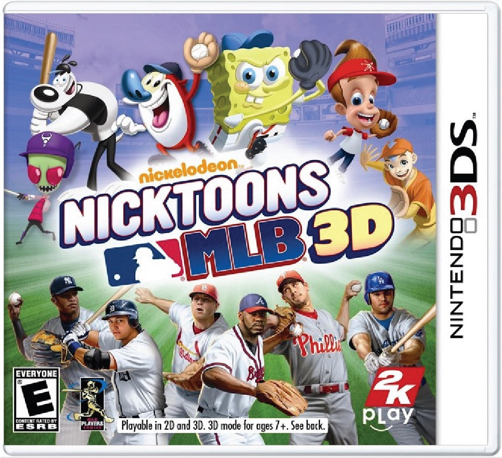 Nicktoons MLB 3D Cover Art