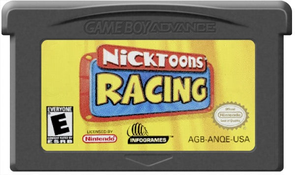 Nicktoons Racing Cartridge