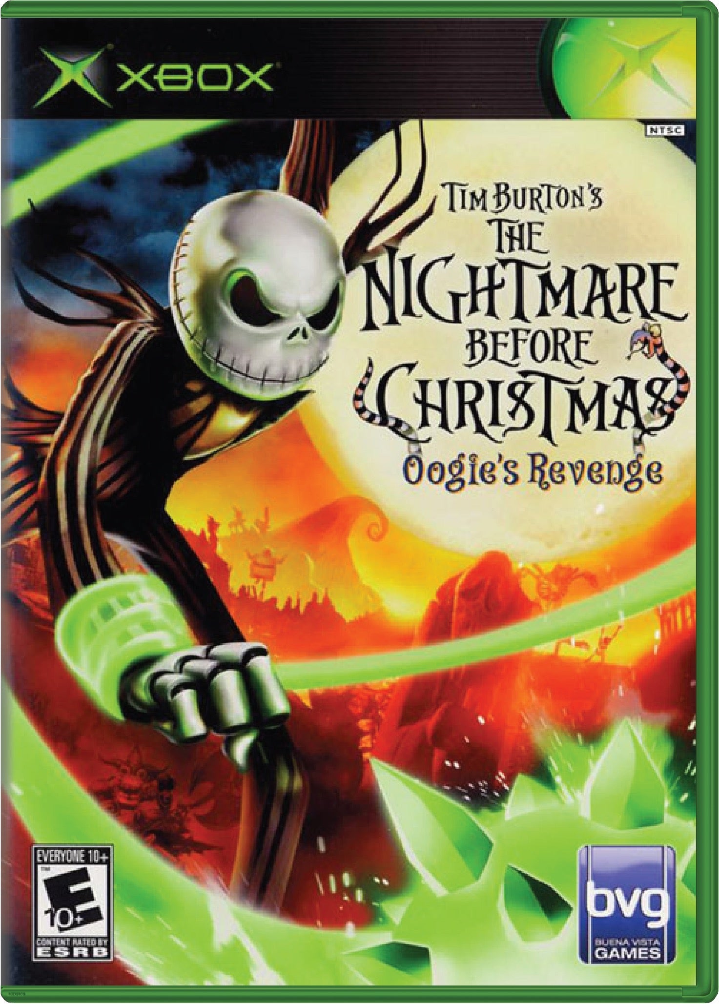Nightmare Before Christmas Oogie's Revenge Cover Art