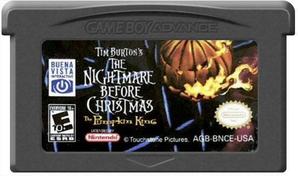 Nightmare Before Christmas The Pumpkin King Cartridge