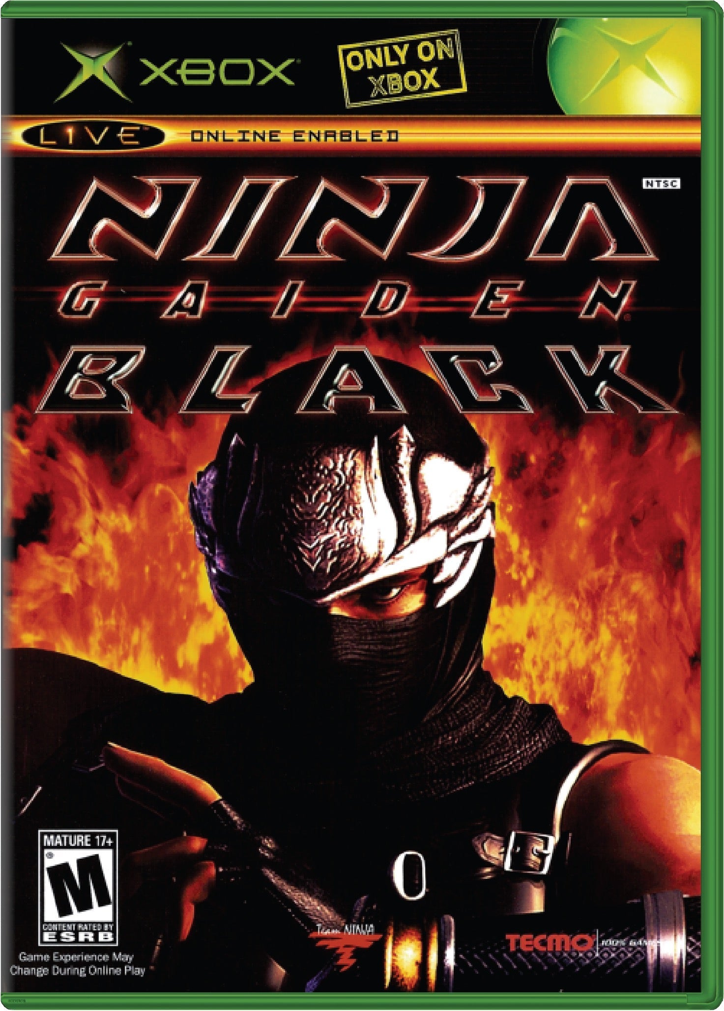 Ninja Gaiden Black Cover Art