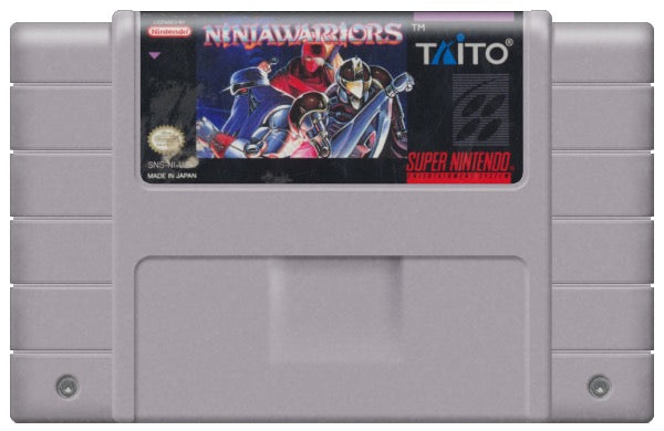 Ninja Warriors Cartridge