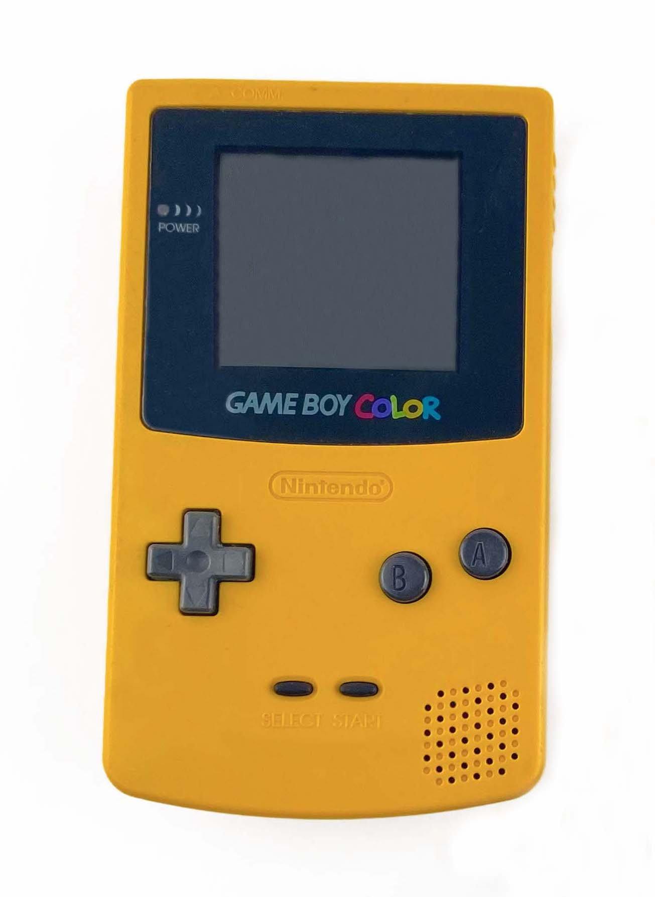 Nintendo Game Boy Color GBC Yellow Handheld Console (CGB-001)