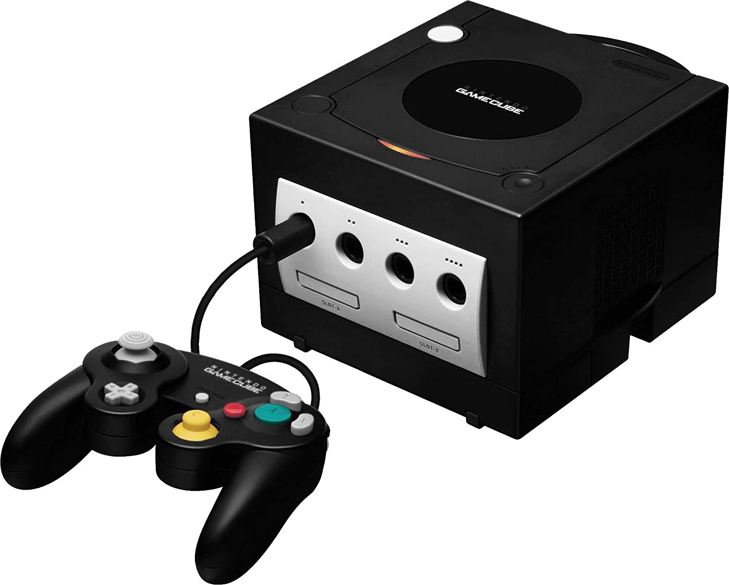 Nintendo GameCube Jet Black Console Bundle