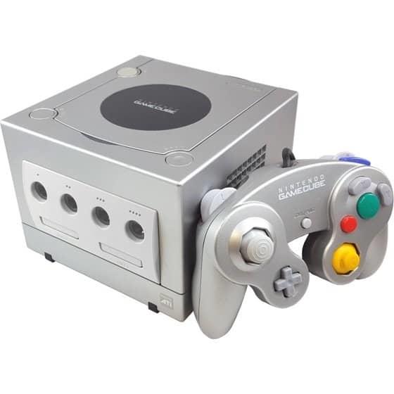 Nintendo GameCube Platinum Silver Console Bundle