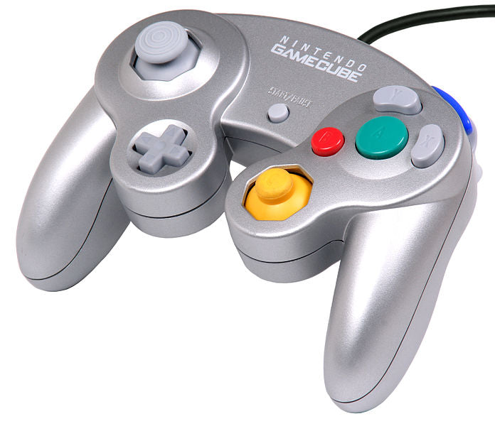 Nintendo GameCube Platinum Silver Controller