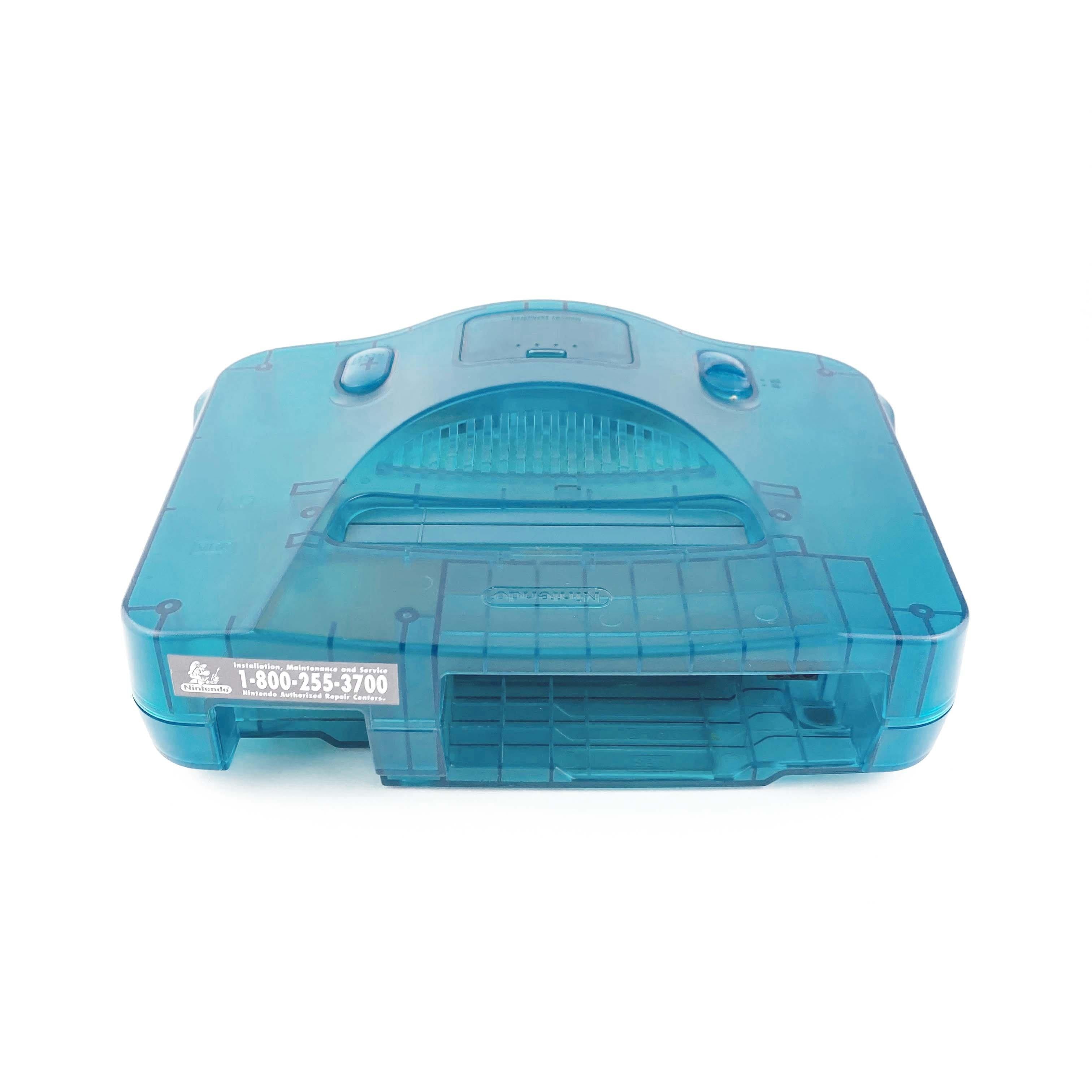 Nintendo N64 Funtastic Ice Blue Console Bundle (NUS-001)