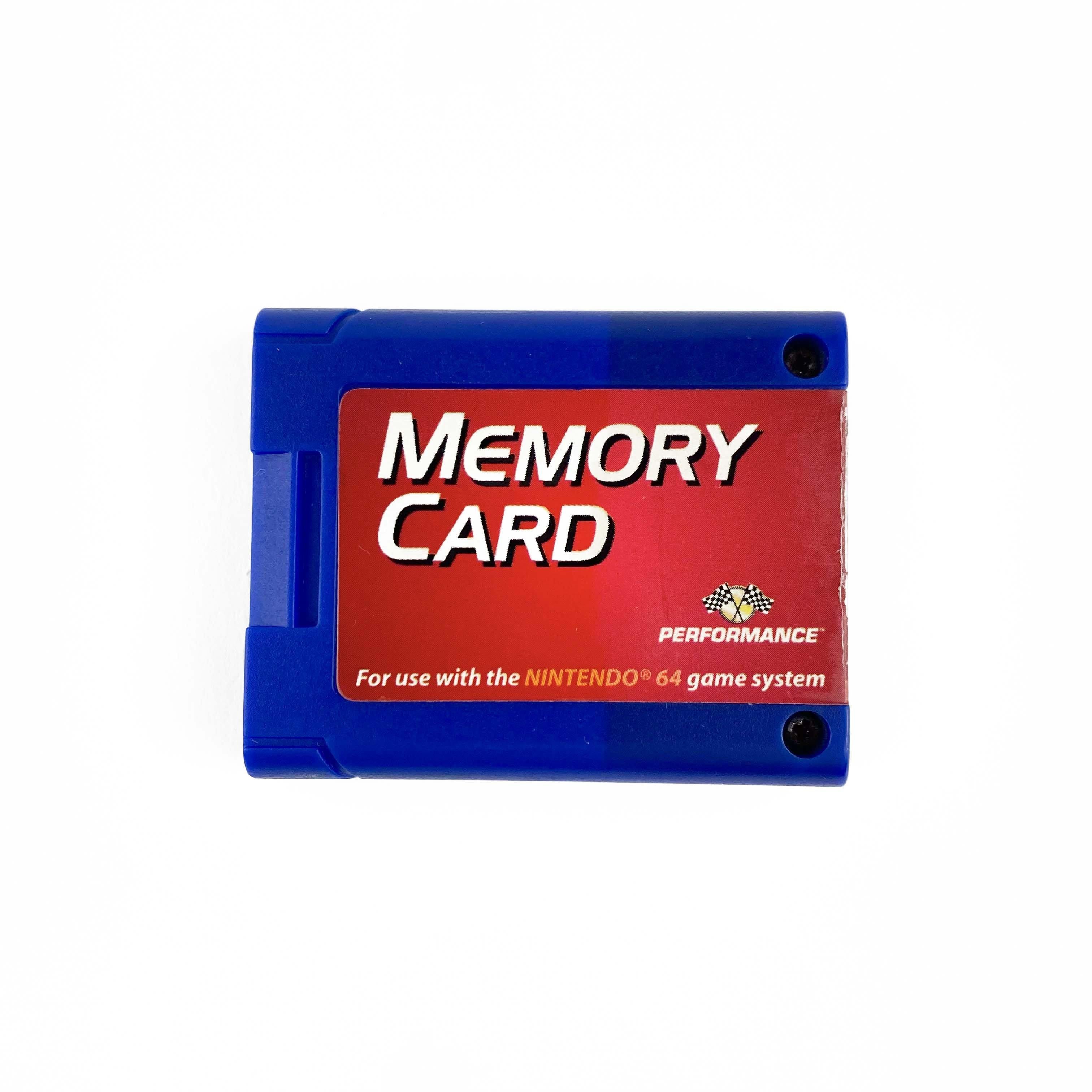 Nintendo N64 Performance Memory Card