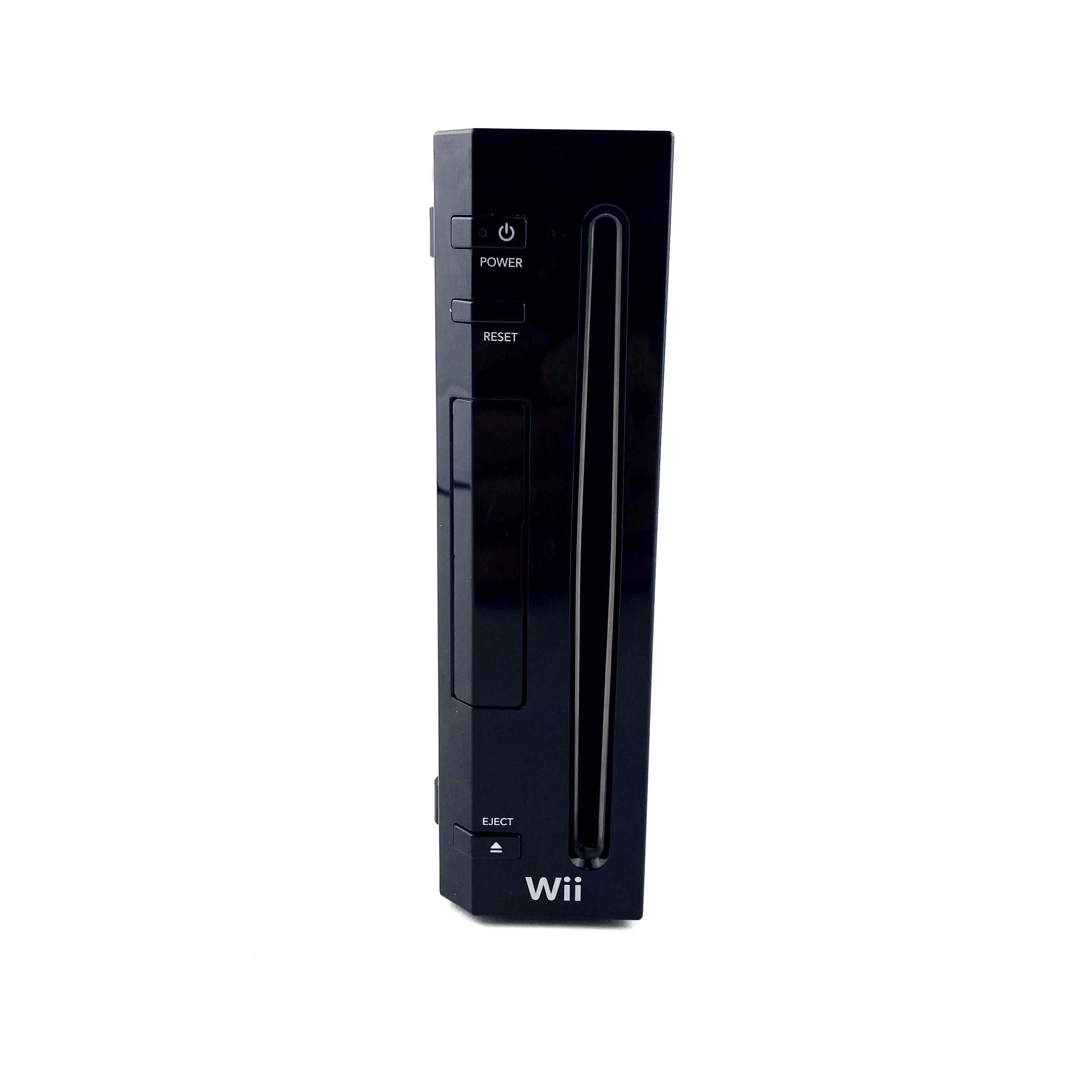 Nintendo Wii Black Console Bundle (RVL-101)