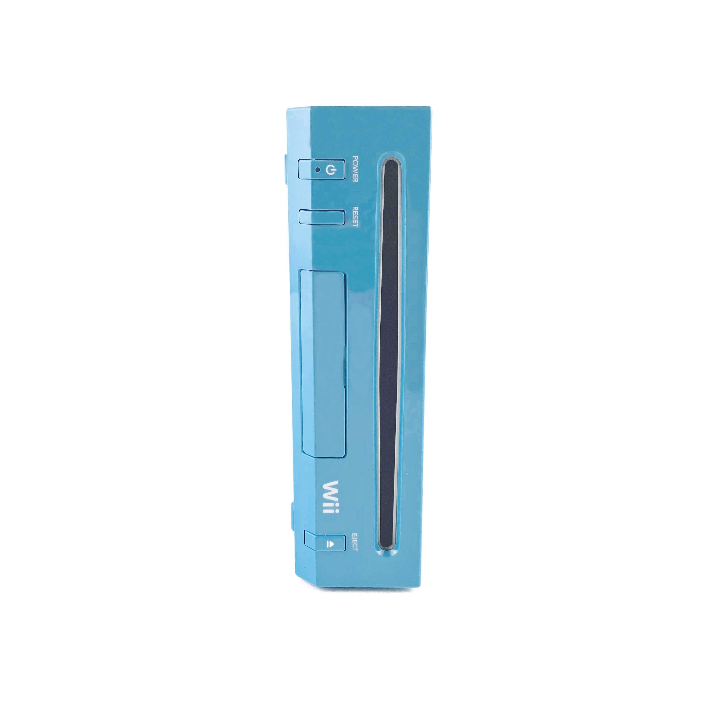 Nintendo Wii Blue Teal Console Bundle (RVL-101)