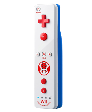Nintendo Wii Motion Plus Remote Toad