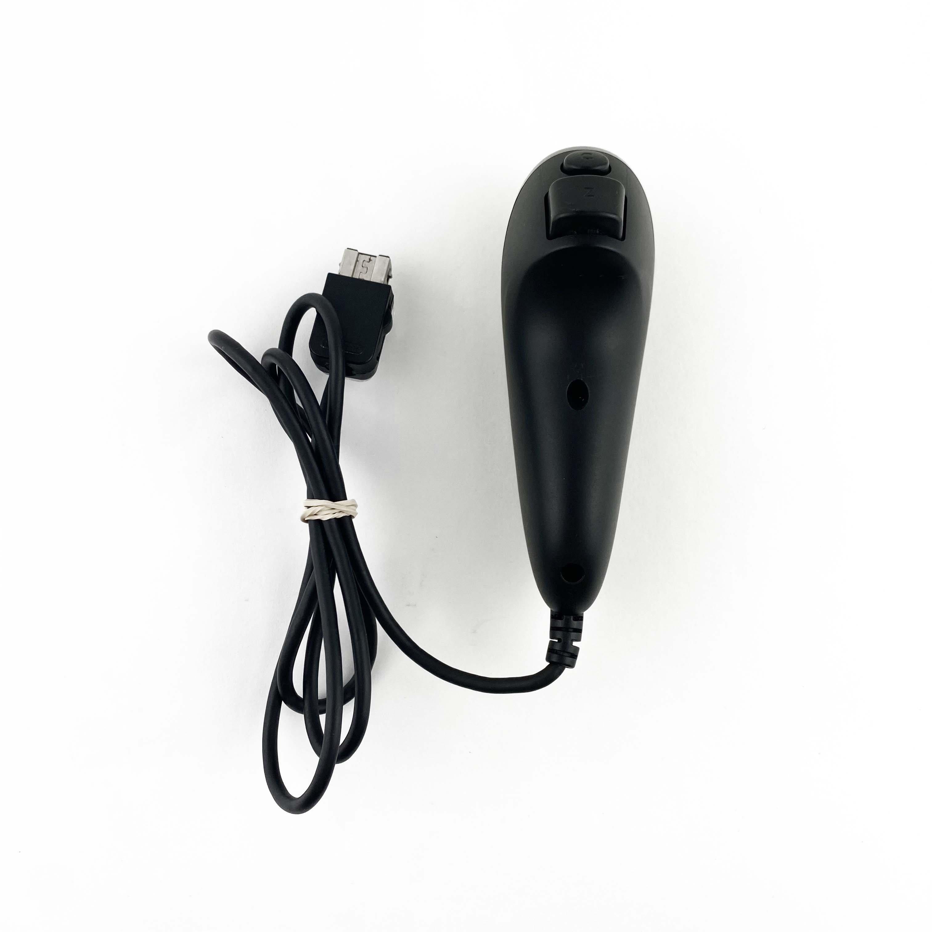 Nintendo Wii Nunchuck Controller Black (RVL-004)