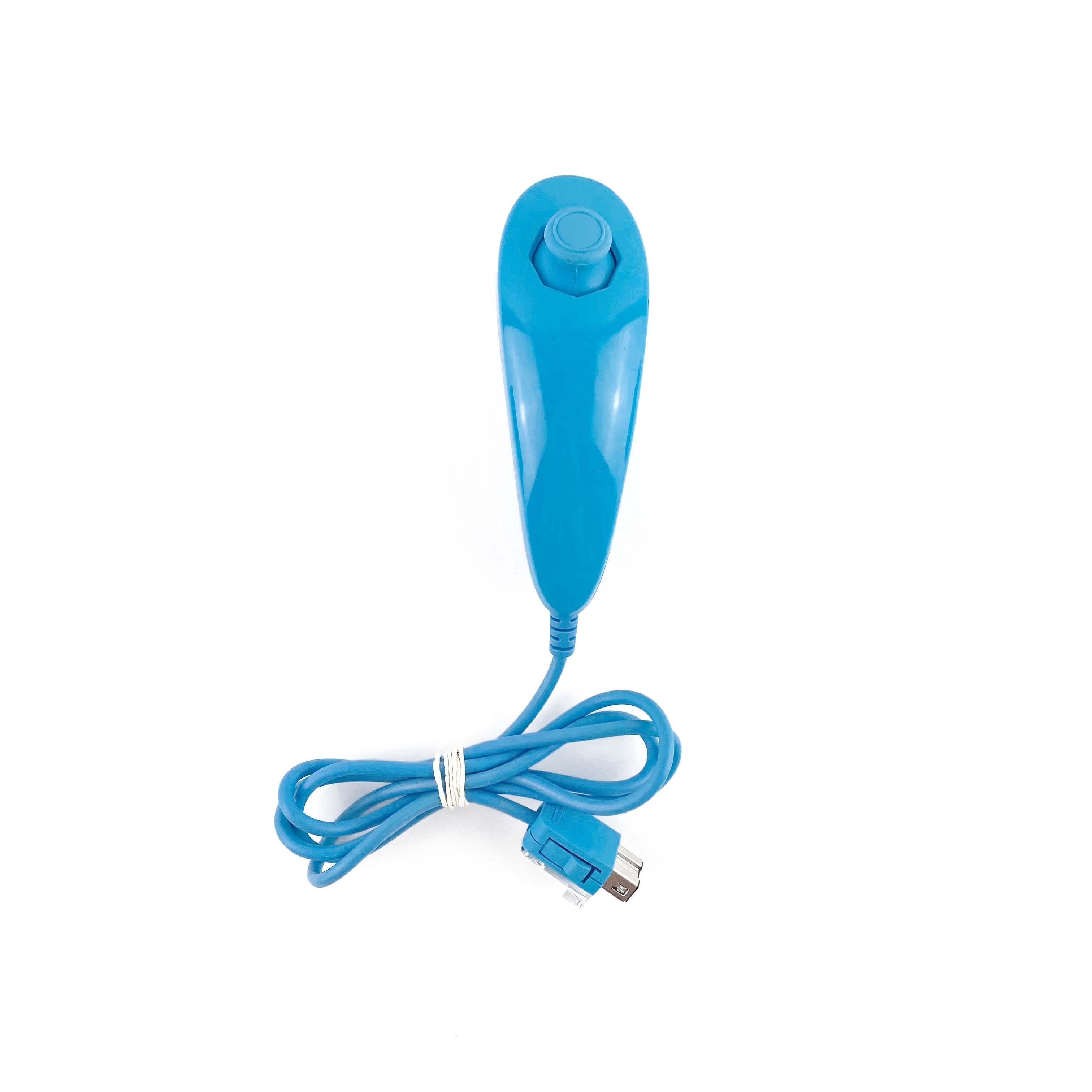 Nintendo Wii Blue Teal Console Bundle (RVL-101)