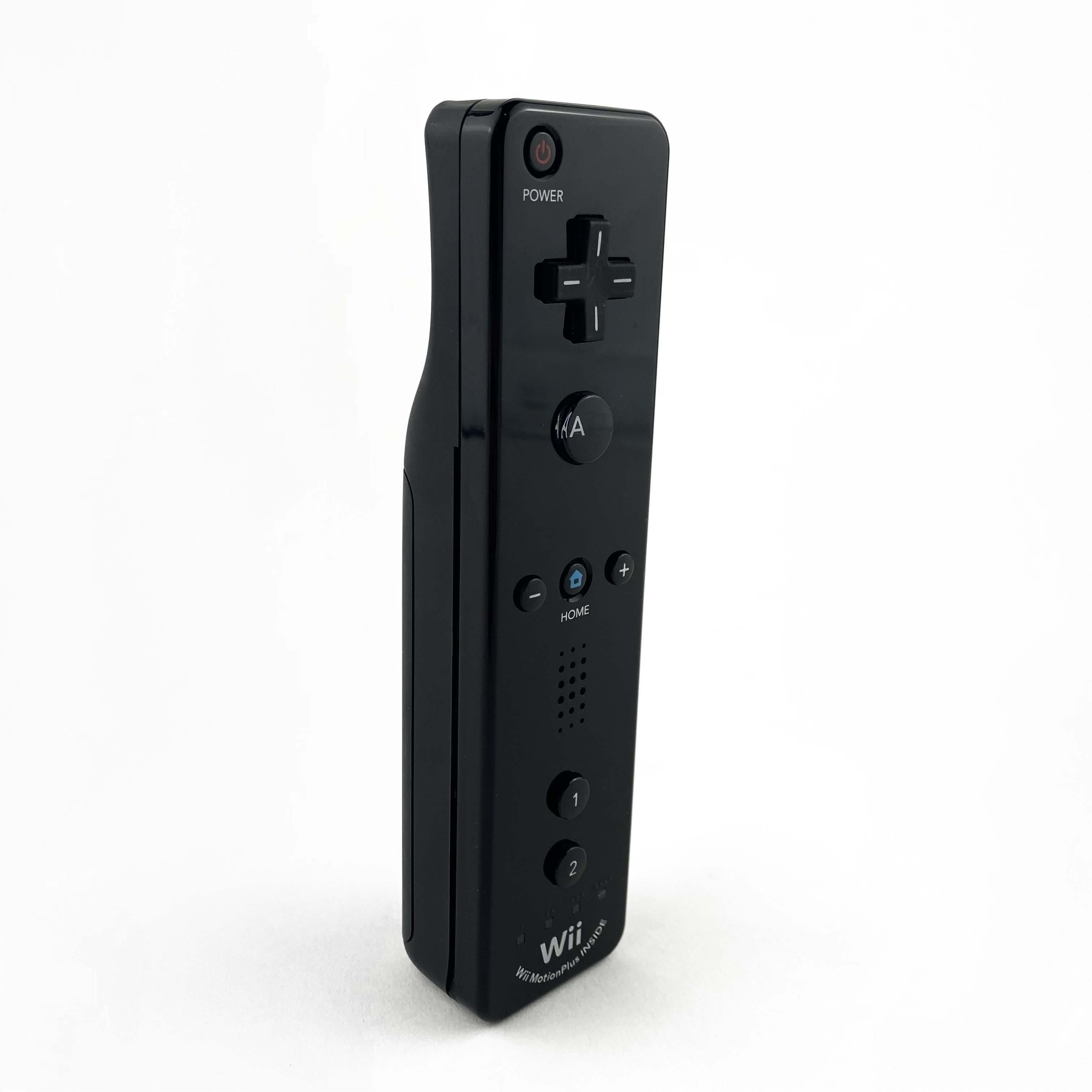 Nintendo Wii Remote Controller Motion Plus Black (RVL-036)