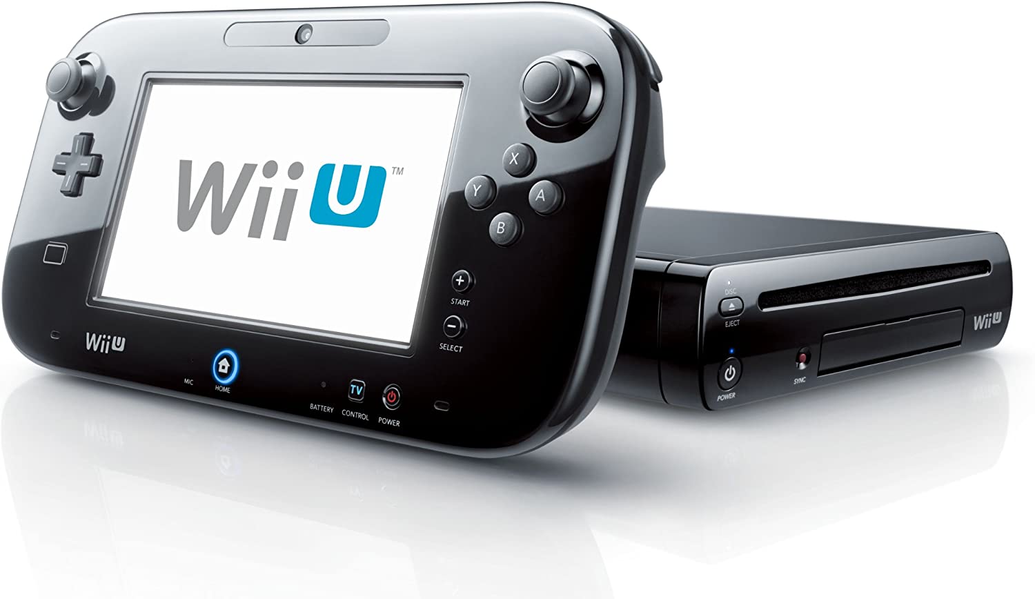 Nintendo Wii U Black 32GB Console Bundle