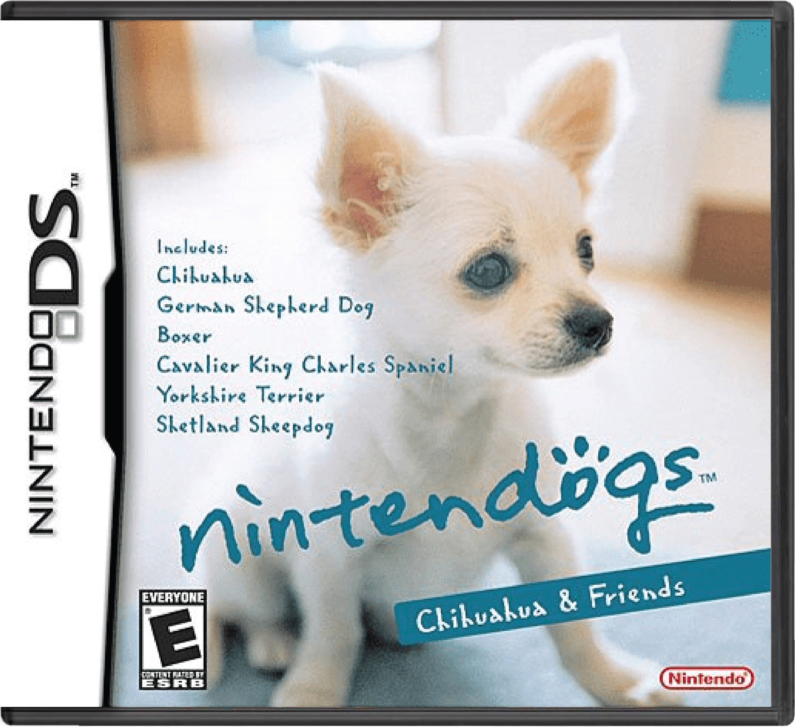 Nintendogs Chihuahua and Friends Cover Art