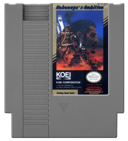 Nobunaga's Ambition Cover Art and Product Photo