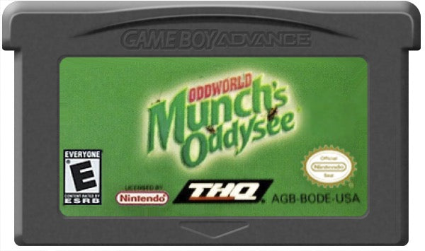 Oddworld Munch's Oddysee Cartridge