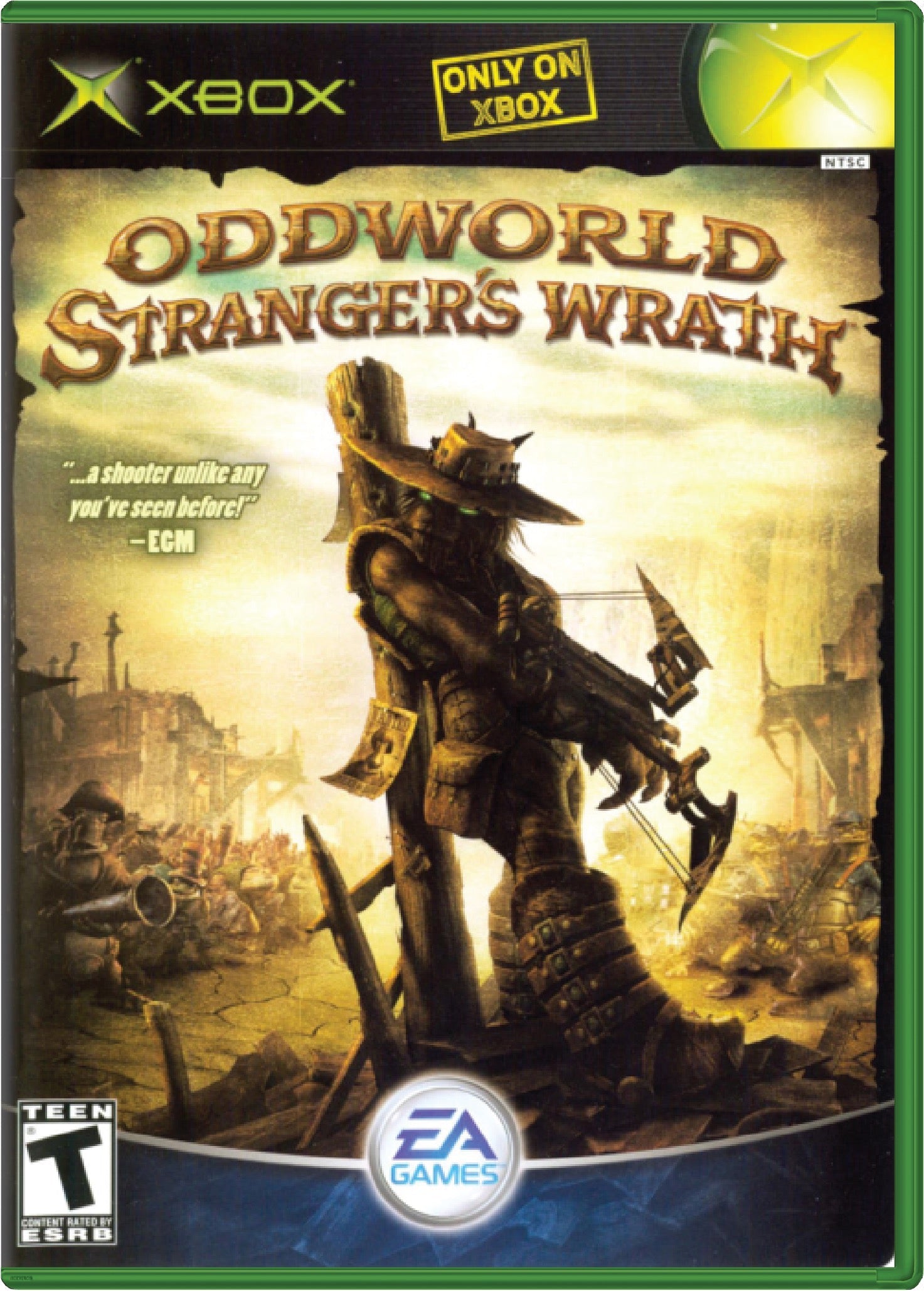 Oddworld Stranger's Wrath Cover Art