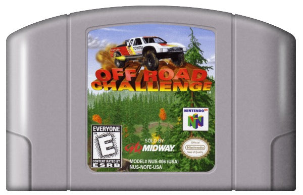 Off Road Challenge Cover Art and Product Photo