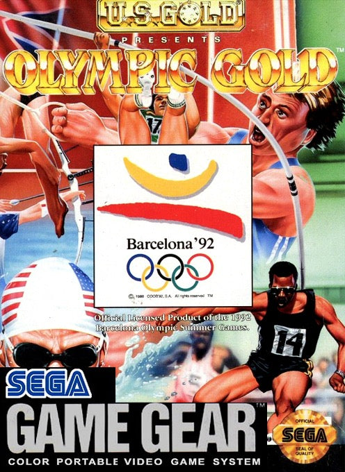 Olympic Gold Barcelona 92 Cover Art