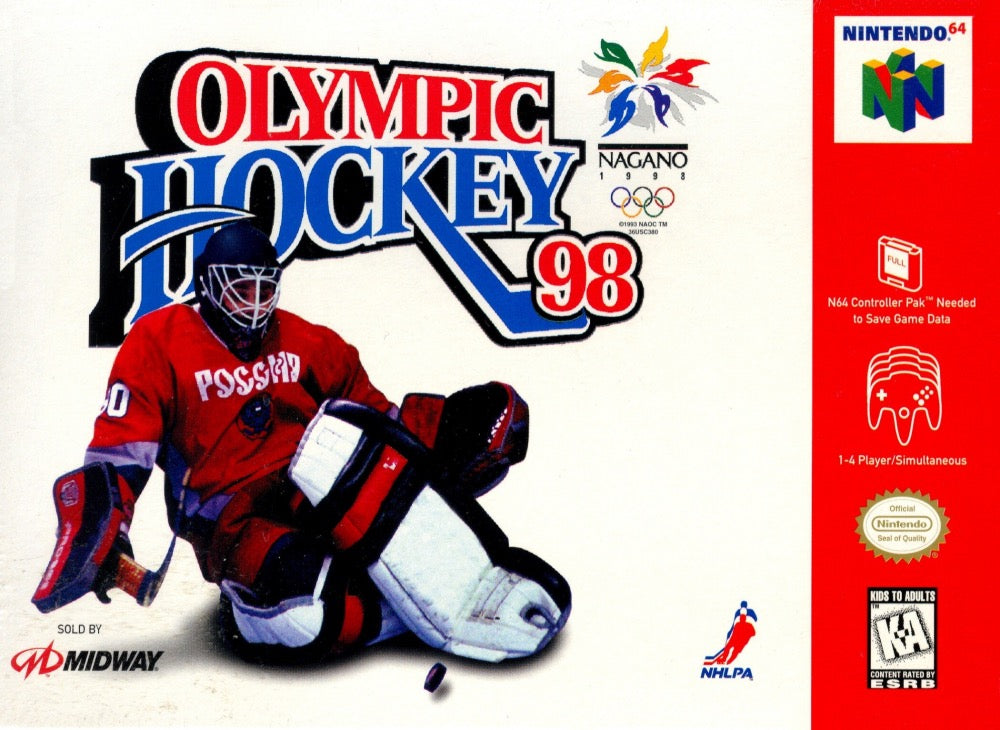 Olympic Hockey 98 - Nintendo N64