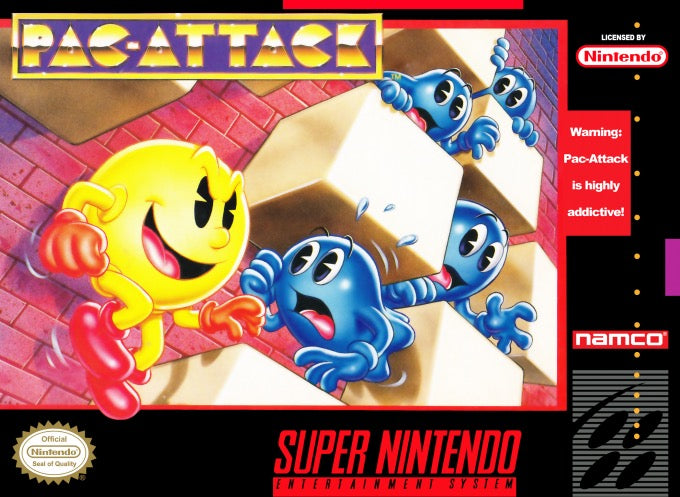 Pac-Attack Cover Art