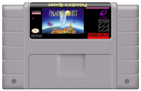Paladin's Quest Cartridge