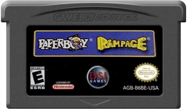 Paperboy & Rampage Cartridge